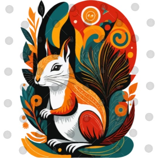 The Red Squirrel of the Wild World Digital Files