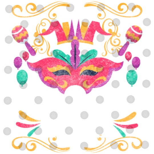 Carnival Street Festival Mardi Gras Queen Digital Files