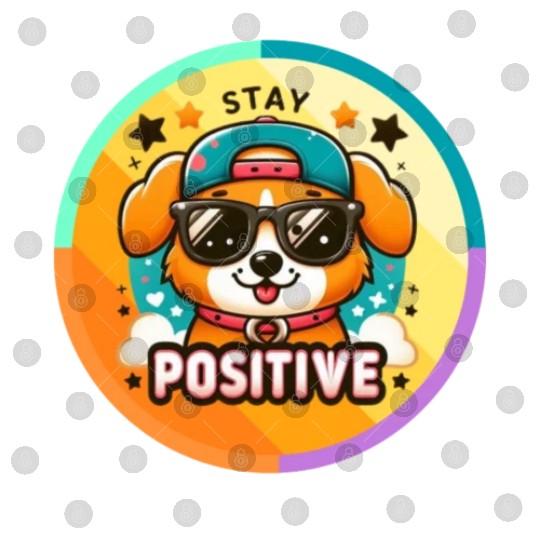 Stay positive Digital Files