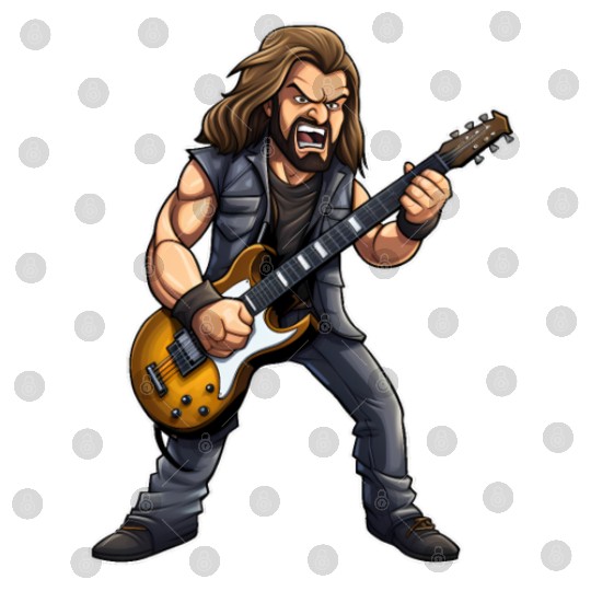Electric Guitar Rock Star: Epic Heavy Metal Guitar Digital Files