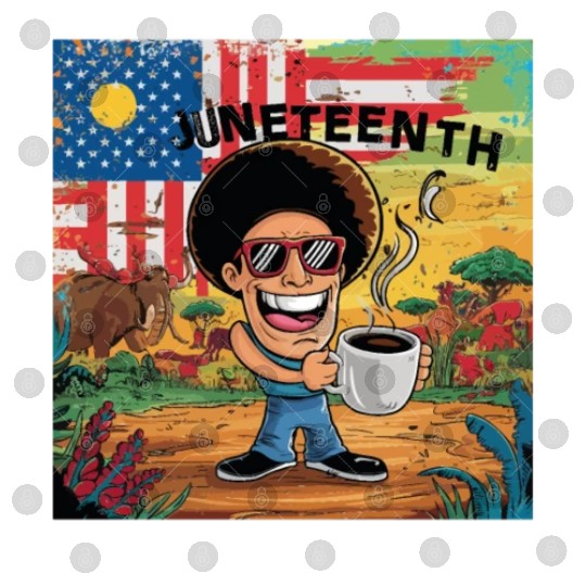 Juneteenth 4Th July Celebrate Fathers Day Coffee Digital Files