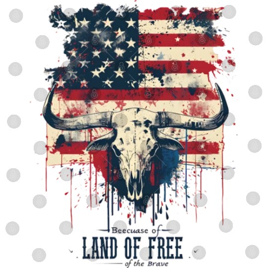 Land of the free because of the brave , 4 July Digital Files