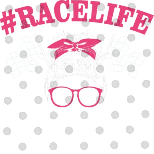 Messy Bun Sunglasses Drag Racing Mom Race Digital Files