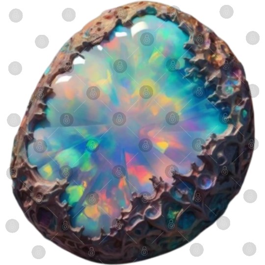 Raw Natural Opal 3D Digital Files