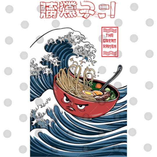 The Great Ramen off Kanagawa Classic Digital Files