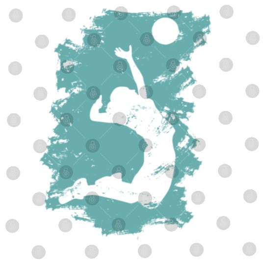 Volleyball Beach Grunge Vintage Digital Files