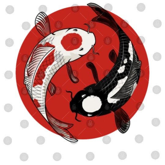 Koi Fish Digital Files