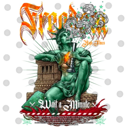 statue of liberty smoking #2 Digital Files