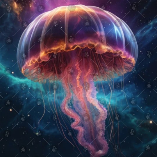 Cosmic Jellyfish Dance Digital Files