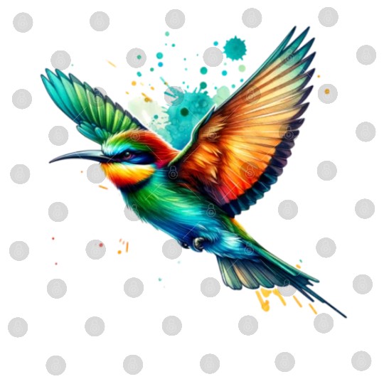 Bee-eater in Flight Digital Files