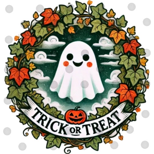 Trick or Treat Ghost Digital Files