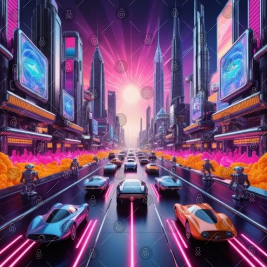Neon Nostalgia 2084 Digital Files