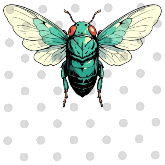 Cicada Insect Animal Lover Funny Design Digital Files