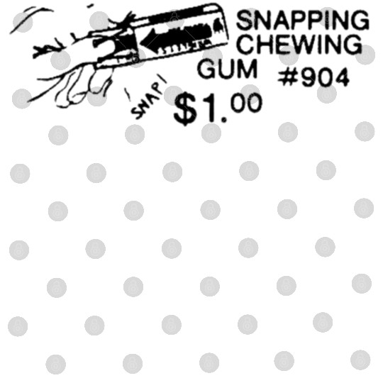 SNAPPING CHEWING GUM Digital Files