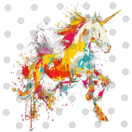 Unicorn Rainbow Animal Zoo Digital Files