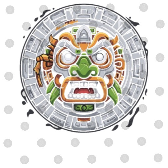 Aztec God Ancient Mythology Tonatiuh Mask Digital Files