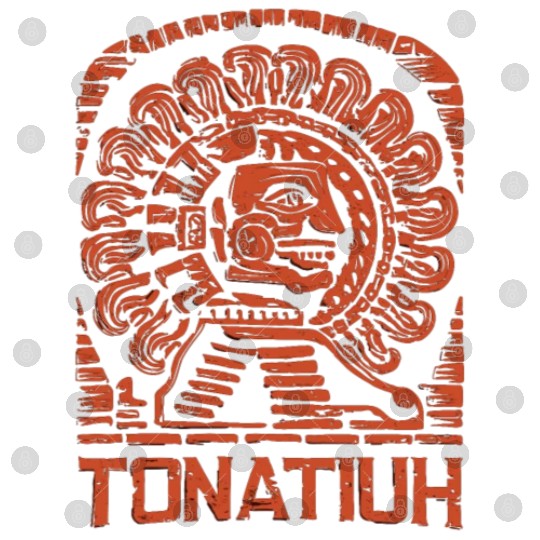 Aztec God Ancient Mythology Tonatiuh Sun and Digital Files