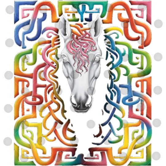 Mandala Animal Colorful Illustration Digital Files