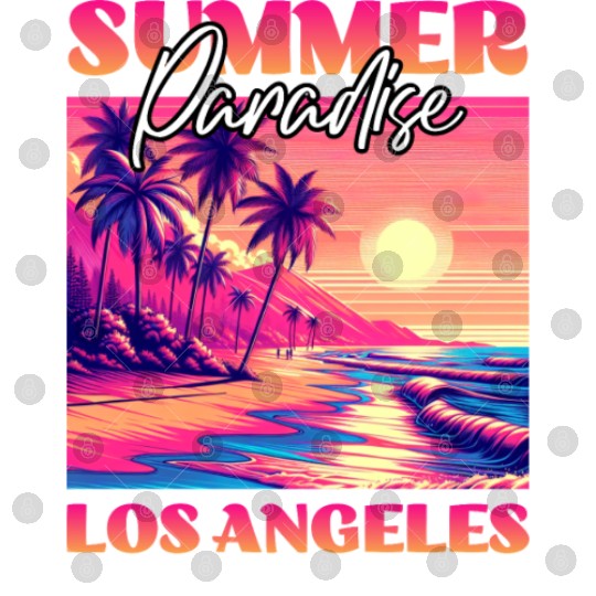 Summer Paradise Los Angeles Venice Beach Digital Files