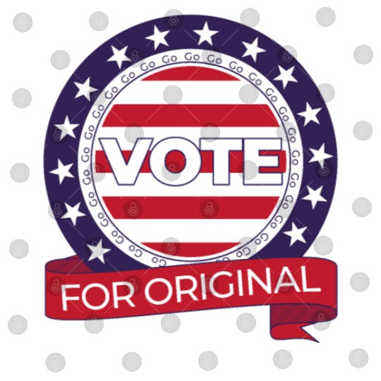 Election design USA Flag gift election campaign Digital Files