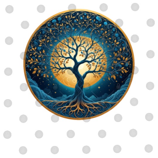 Irish Nordic Celtic Tree of Life Yggdrasil Digital Files