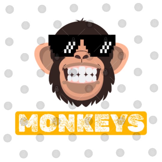 Not my Circus, not my Monkeys! Funny Animal Monkey Digital Files