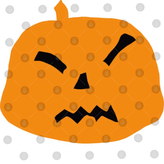 Spooky Pumpkin Halloween Digital Files