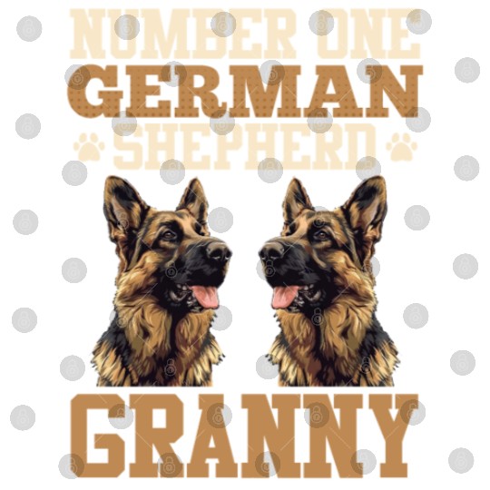 German Shepherd NUMBER ONE SHEPHERD GRANNY Digital Files