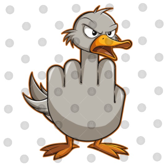 Funny Rude Seagull Outfit Gift for Men and Women Digital Files