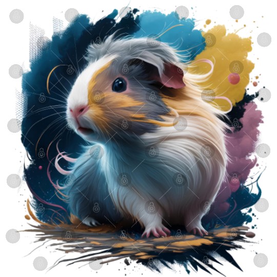 Mystical Guinea Pig Digital Files