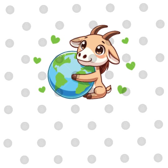 Save The Earth Saiga antelopes Live Here Earth Day Digital Files