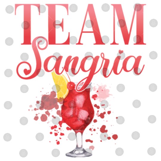 Cocktail Bartender Team Sangria Digital Files