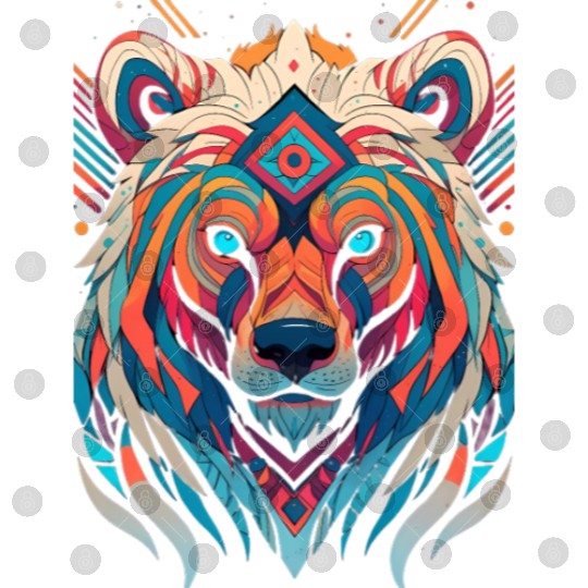 Native American Spirit Wolf Digital Files