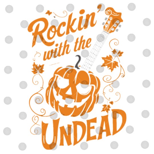 musical pumpkin autumn vibes spooky guitar autumn Digital Files