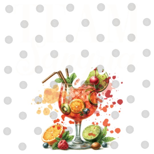 Cocktail Bartender Team Sangria Digital Files