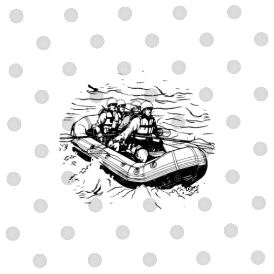 Life Is A River Grab A Paddle White Water Rafting Digital Files