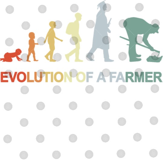 Farmer Kid to Adult Evolution Digital Files