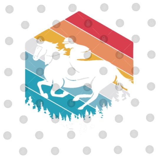 Retro Equestrian Riding Jockey Horse Racing Digital Files