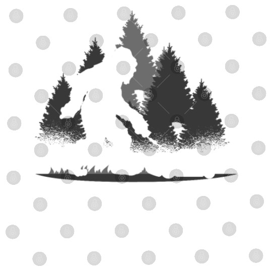 Landscaper Gardener Bigfoot Lawn Mowing Digital Files