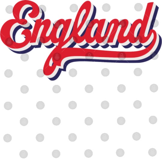 England, Retro Typography Digital Files