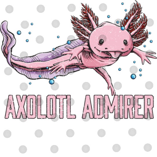 Axolotl Admirer Animal Meme Salamander Animal Pun Digital Files