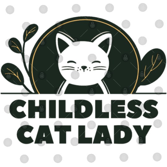 childless cat lady Digital Files