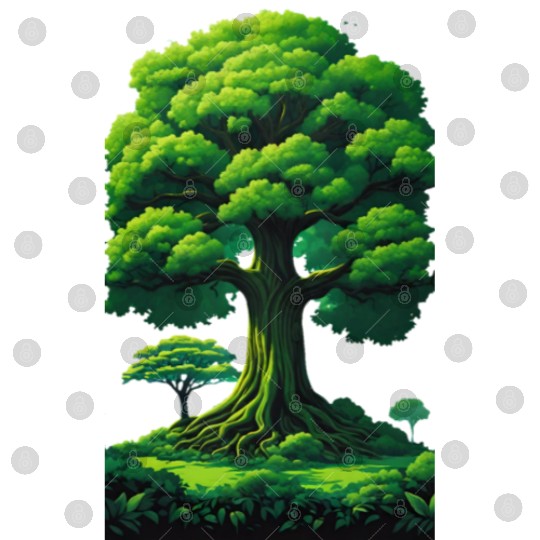 Enchanted Forest Motif - Whimsical Nature-Inspired Digital Files