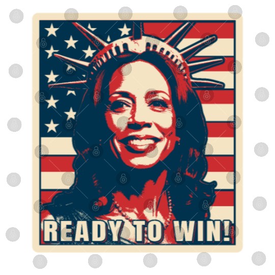 Kamala Harris, Election 2024, Ready To Win Digital Files