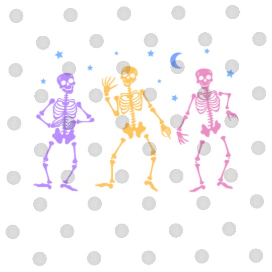 Til Death Do Us Party Halloween Dancing Skeleton Digital Files