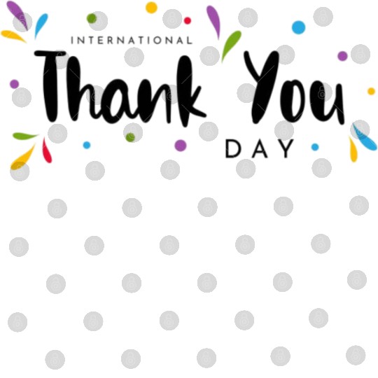 International Thank You Day Celebration Digital Files