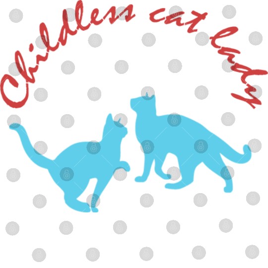 Vintage And Retro Funny Childless Cat Lady Digital Files