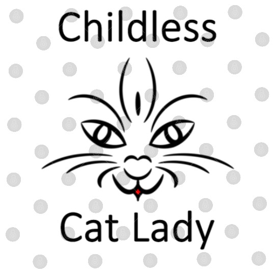 "Childless Cat Lady" Kamala Harris 2024 Digital Files