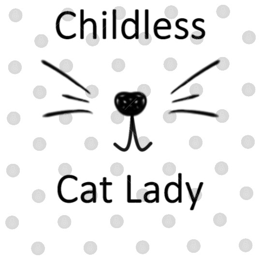 "Childless Cat Lady" Kamala Harris 2024 Digital Files