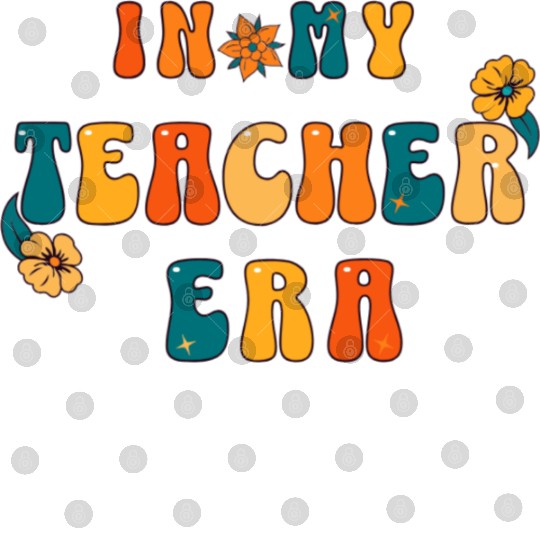 In My Teacher Era Retro Digital Files, Back to School